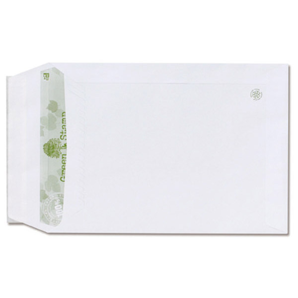 Pochette blanche recyclée 162 x 229 - 90 g - siliconée - par 500
