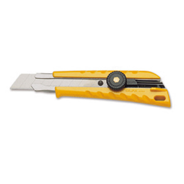 Cutter professionnel Olfa L1 Green - ABS 100 recyclé - 18 mm