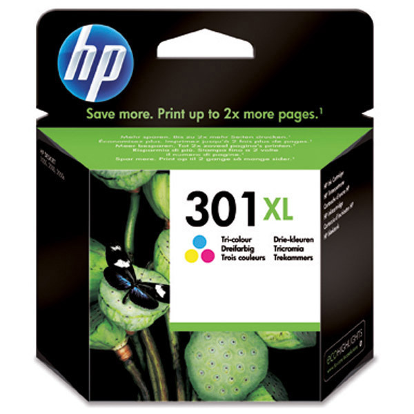 Cartouche d'encre HP 301XL  - CH564EE - 3 couleurs
