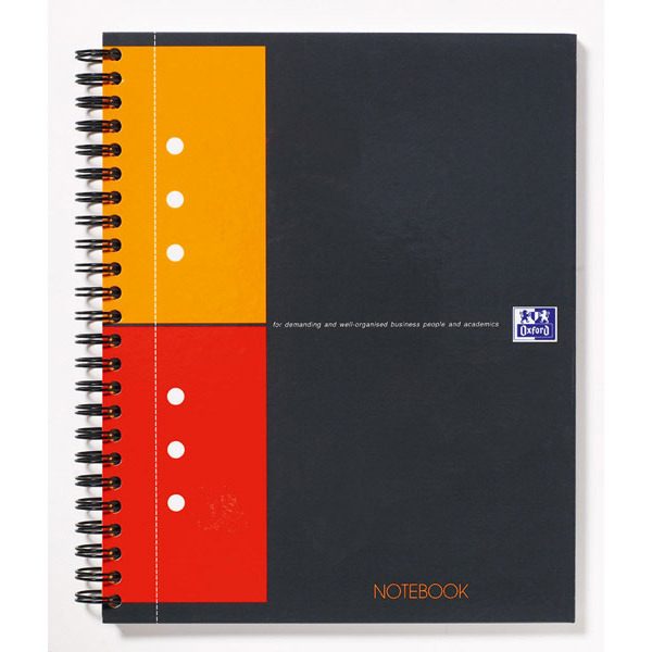 Cahier spirale Oxford Notebook A5+ - 160 pages - quadrillé