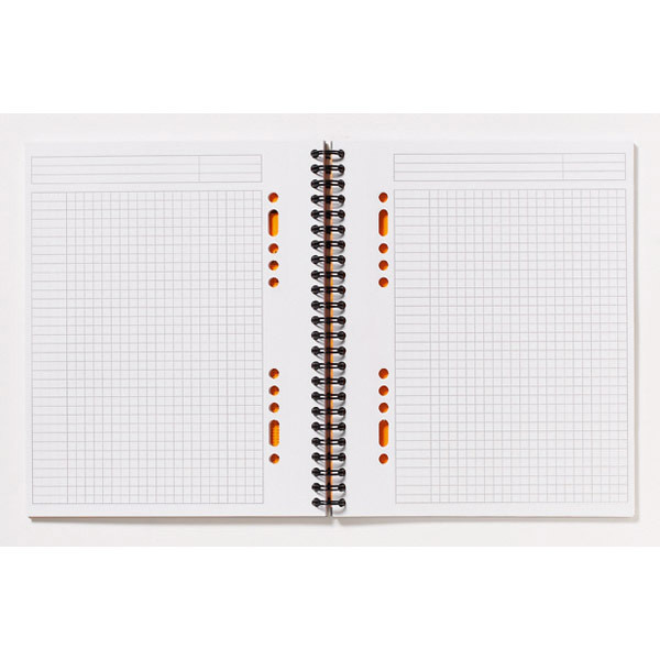 Cahier spirale Oxford Notebook A5+ - 160 pages - quadrillé