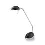 Lampe Alba Ledx - LED - bras flexible - noir/gris