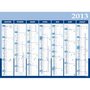 CALENDRIER SEMESTRIEL GRAND MODELE LYRECO 40,5X55 CM