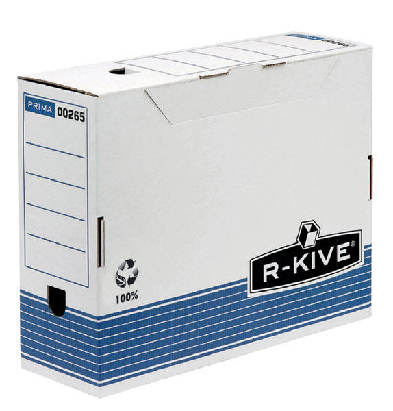 Pack de 10 cajas archivo definitivo recicladas folio Lomo 100mm FELLOWES