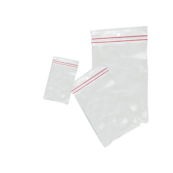 BX50 PLASTIC BAG W/ZIP 100x150MM