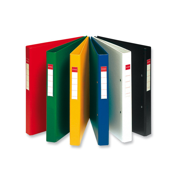2-RING BINDER A4 35MM RED