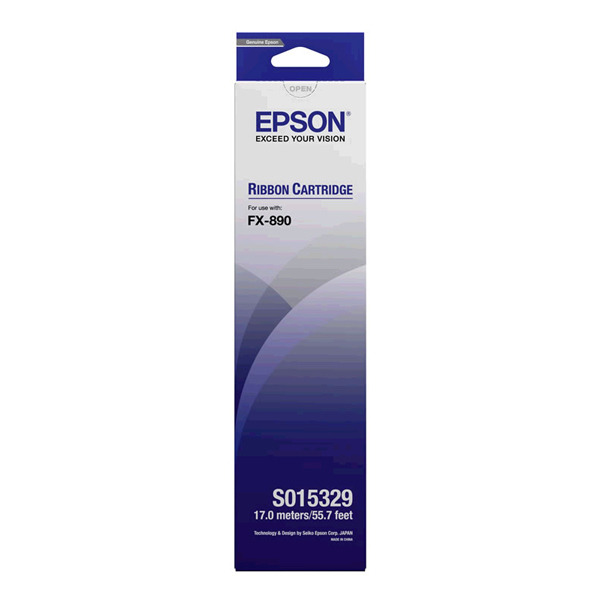 Epson S015329 Black Ribbon Cartridge