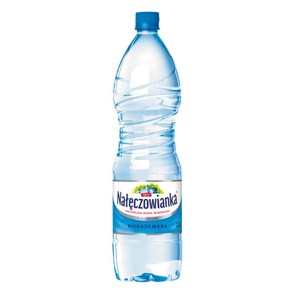 Woda mineralna NAŁĘCZOWIANKA niegazowana, zgrzewka 6 butelek x 1,5 l