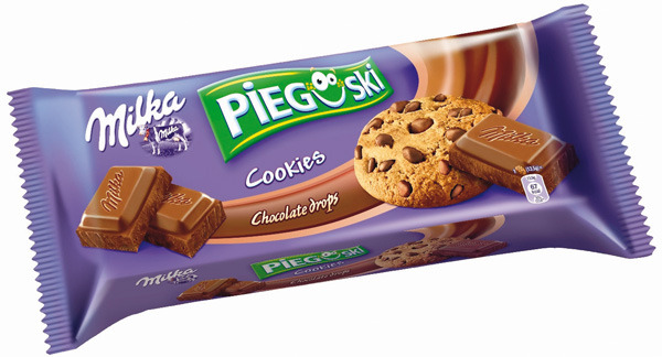 Ciastka MILKA Pieguski, czekolada, 135 g