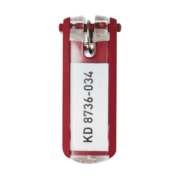 PK6 DURABLE 1957 KEY CLIP RED