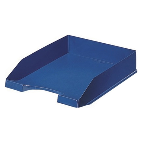 EUROPOST LETTER TRAY TRANSP NAVY BLUE