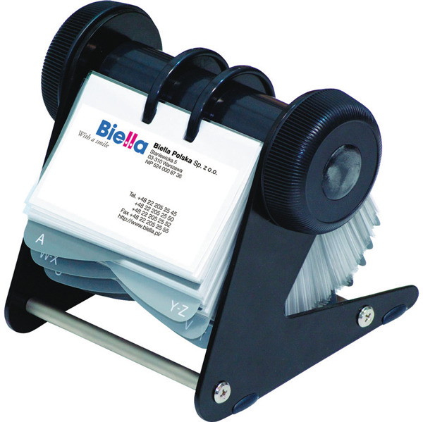 BIELLA B/CARD ROTARY FILE FOR 400 CARDS