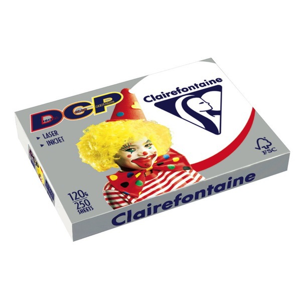 Clairefontaine DCP Paper A3 120gsm White - 1 Ream of 250 Sheets