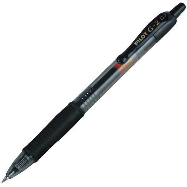 Pilot G207 Gel Rollerball Pen Medium Black - Pack Of 12
