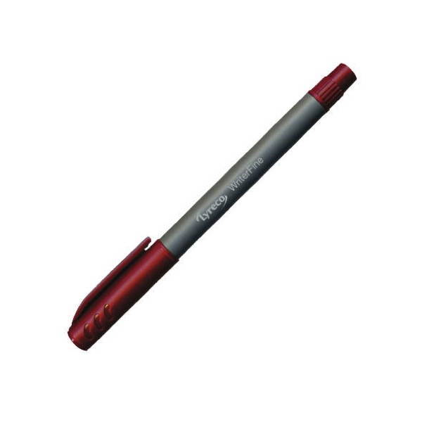 Fineliner Lyreco, Strichstärke: 0,3mm, rot
