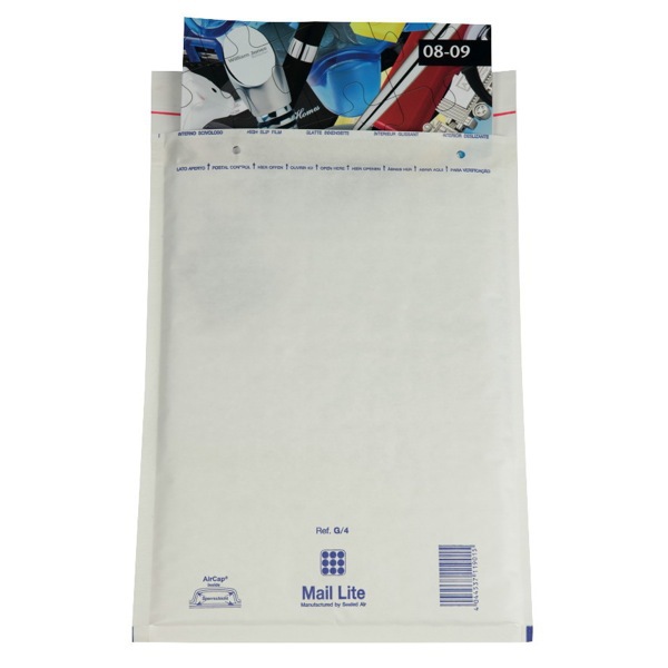 Luftpolstertaschen Mail Lite G/4 Innenmaße: 230x330mm weiß 50St