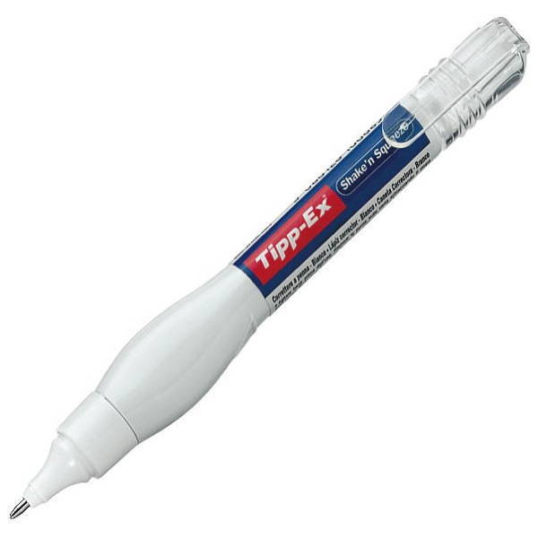 Tipp-Ex Shake 'N Squeeze Correction Pen With Metal Tip 8Ml