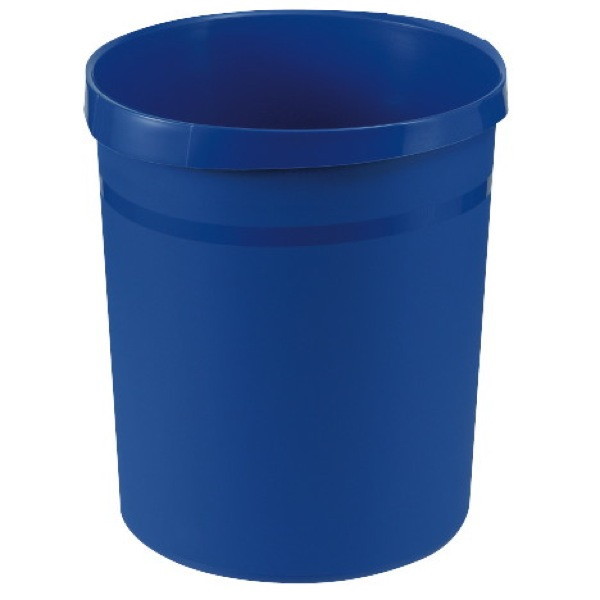Papierkorb HAN Grip 18190, Fassungsvermögen: 18 Liter, blau