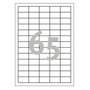 Universal-Etiketten Avery Zweckform 3666 38x21,2mm weiß 100 Blatt/6.500 Stück