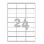 Avery 3475  Multi-Purpose Labels, 70 x 36 mm, Permanent, 24 Labels Per Sheet