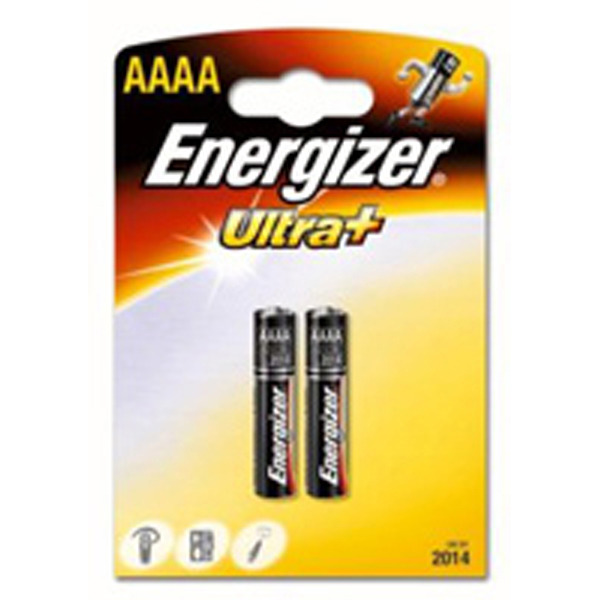 Batterie Energizer 624625, Mini, AAAA, 1,5 Volt, Ultra+, 2 Stück