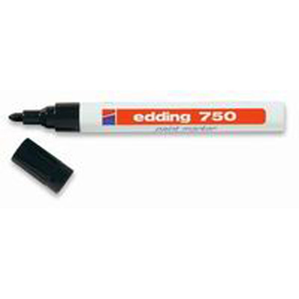 Edding 750 Bullet Tip Black Paint Marker