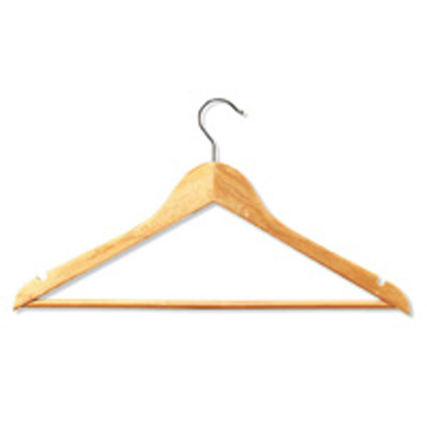 Wooden Coat Hangers - Pack Of 25