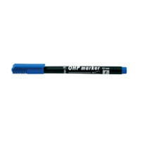 ICO OHP marker, vékony F, kék