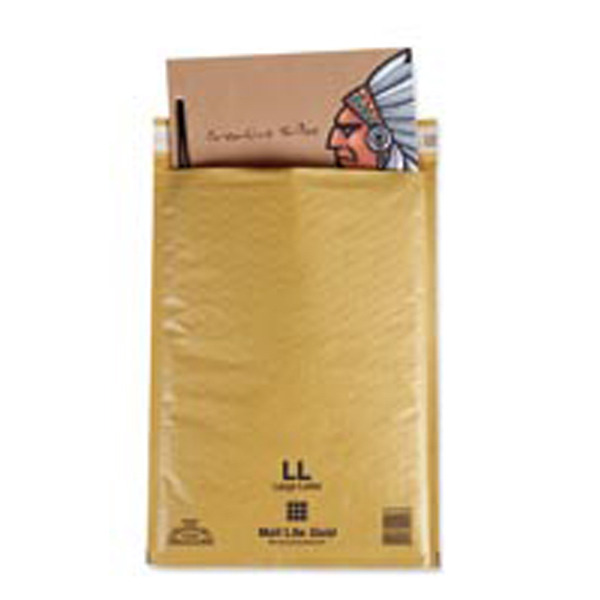 Mail Lite barna légpárnás tasakok, 270 x 360 mm, 50 darab/csomag