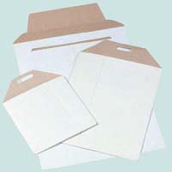 Karton borítékok A4 (278 x 368 mm), enyvezett, fehér, 50 darab/csomag