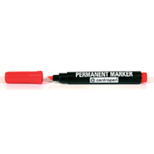 CENTROPEN PERMANENT MARKER C/TIP RED