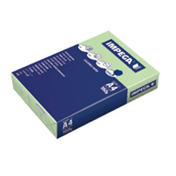 Lyreco világoszöld papír, pasztell árnyalat, A4, 160 g/m², 250 ív/csomag