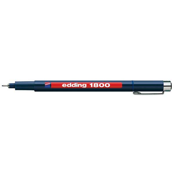 Feinschreiber Edding 1800 Profipen 0.1, Strichbreite 0,25 mm, blau