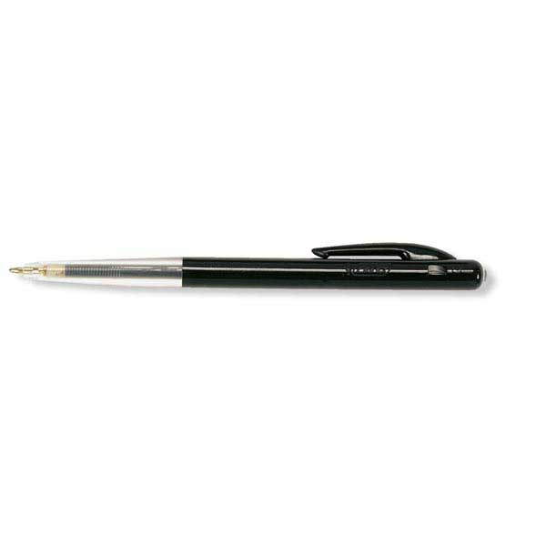 Bic M10 retractable ballpoint pen medium black