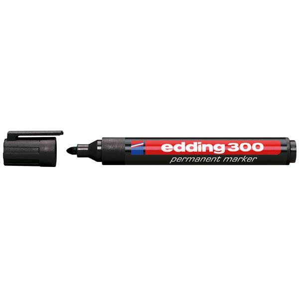 Edding 300 permanent marker bullet tip 1,5 - 3mm black