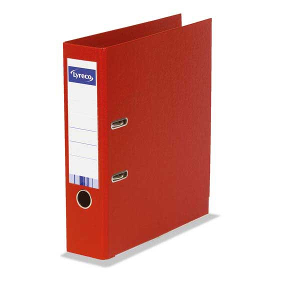 Lyreco lever arch file PP spine 80 mm red