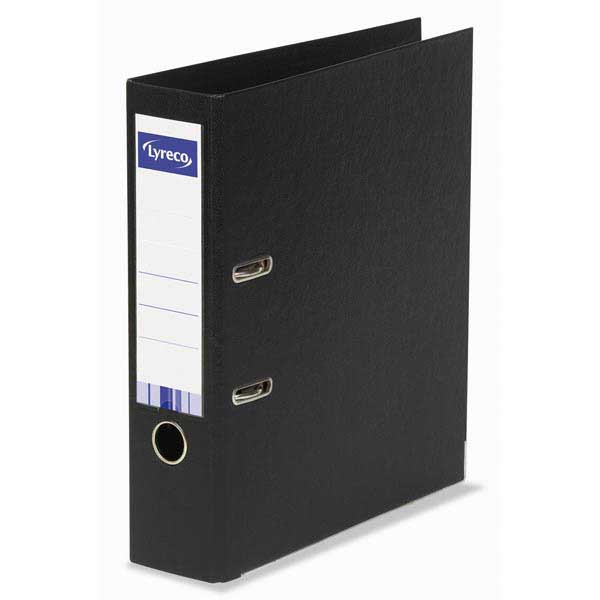 Lyreco lever arch file PP spine 45 mm black