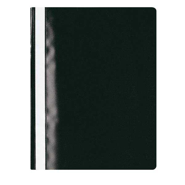 Lyreco Budget project file A4 PP black - pack of 25