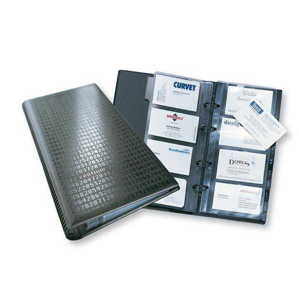 Durable Centium business card folder small for 200 cards
