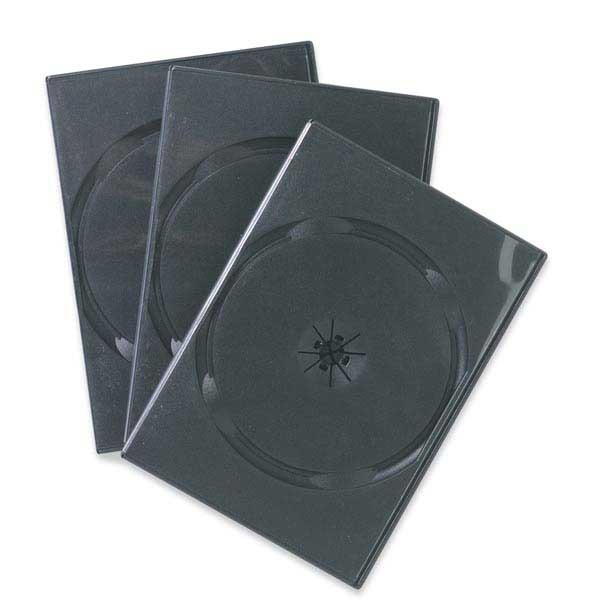 Fellowes 88357 CD/DVD movie cases black - pack of 5