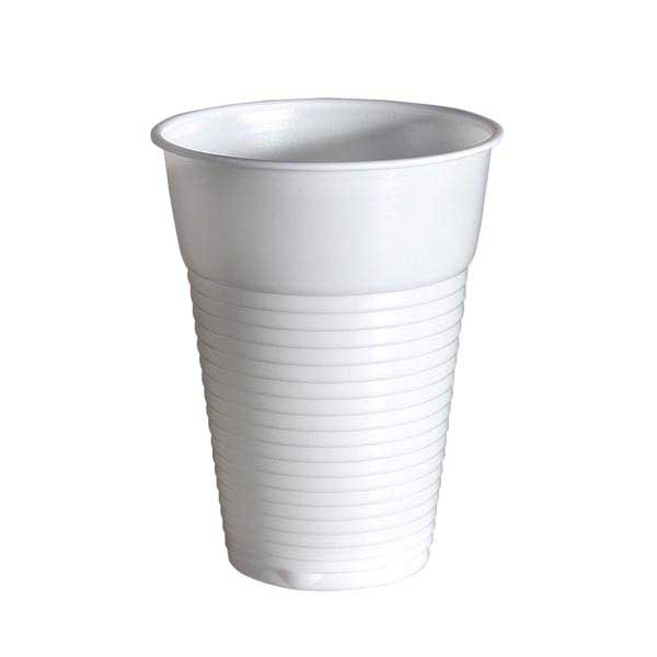 Duni disposable cup 21cl white - pack of 100