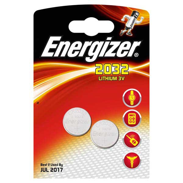 BATTERIE AL LITIO ENERGIZER PER CALCOLATRICI CR2032 3V 3,20MM - CONF. 2