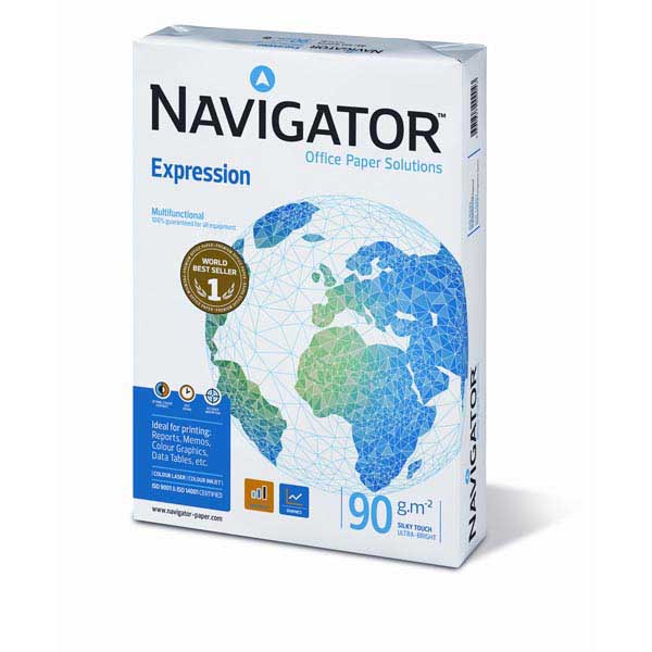 Papier multiusages Navigator Expression A4 90 g/m2, FSC, emb. de 500 feuilles