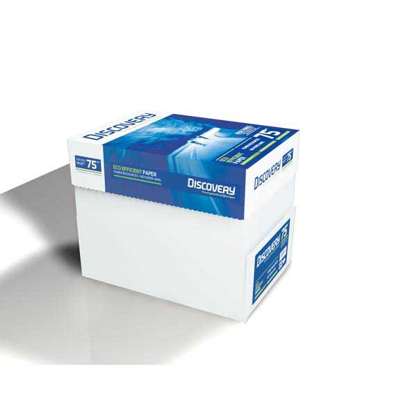 Discovery ecological white paper A4 75g - 1 box = 5 reams of 500 sheets