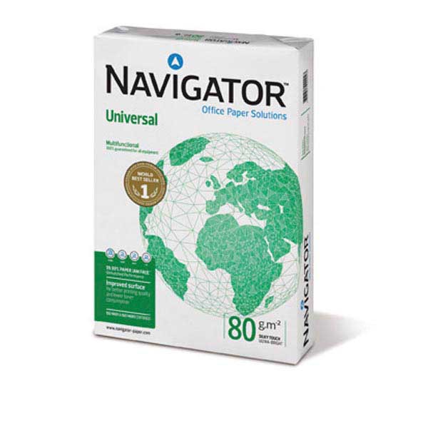 Papier multiusages Navigator Universal A4 80 g/m2, FSC, boîte de 2'500 feuilles