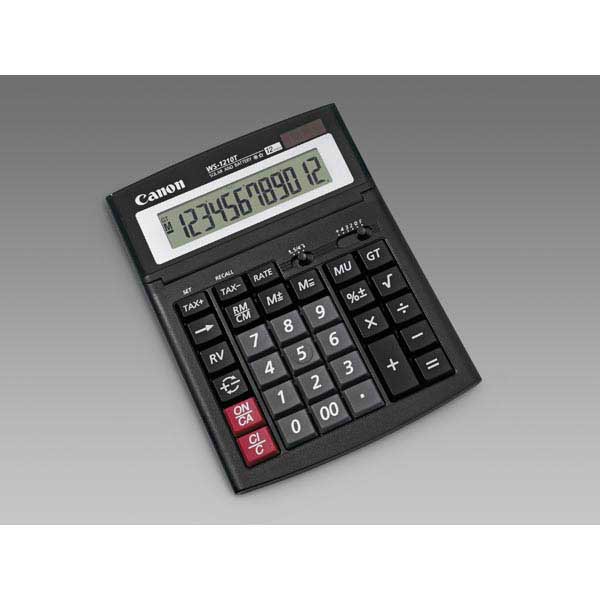 Calcolatrice da tavolo Canon WS-1210T, 12 cifre, nero