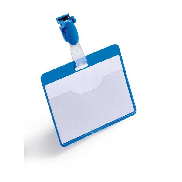NAME BADGES DURABLE 60X90MM, BLUE (8106)