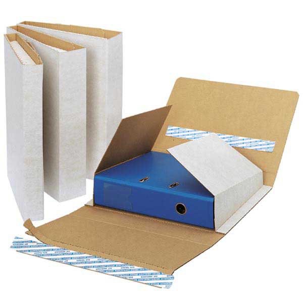 Package for Mailing Files, Brieger, 32.1 x 29 x 0-7.5 cm, white (66280)