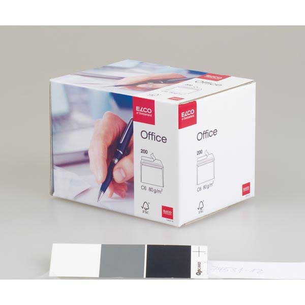 Enveloppes Elco Office, C6, sans fenêtre, 80 g/m2, blanc