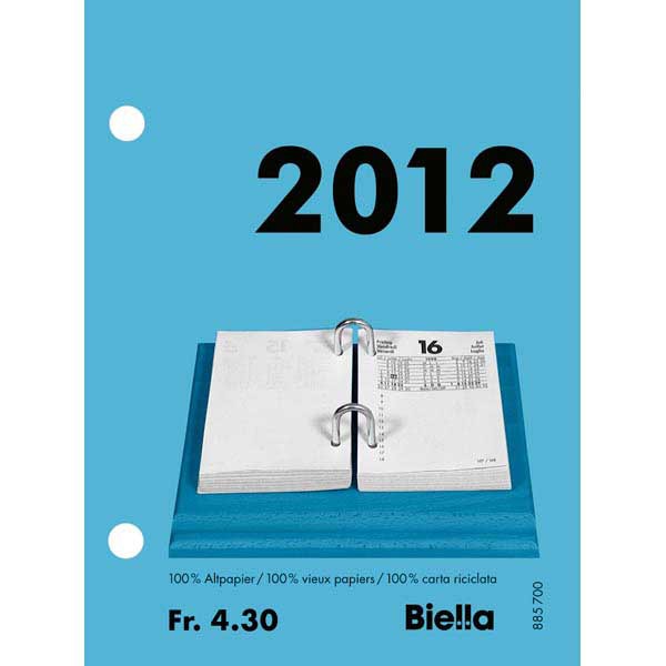 Bloc de rechange Biella, 8x10,8 cm, perforation 38/70 mm (885700)